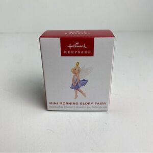 Hallmark 2025 Mini Morning Glory Fairy Miniature Christmas Ornament New